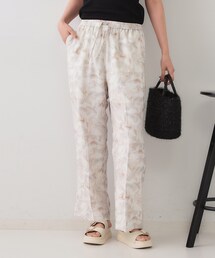 OPAQUE.CLIP | ぼかしアート柄イージーパンツ【洗濯機洗い可】(その他パンツ)