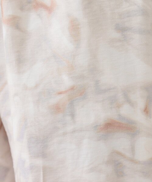 OPAQUE.CLIP（オペークドットクリップ）の「ぼかしアート柄イージーパンツ【洗濯機洗い可】（その他パンツ・レディース・グレー系/ブラック系・38/40/42）」の6枚目の写真