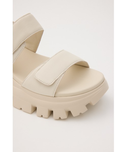 STACCATO（スタッカート）の「Ｗベルトラギットソールサンダル（サンダル・レディース・ホワイト/ブラウン・24.5cm/22.5cm/23cm/23.5cm/24cm）」の17枚目の写真