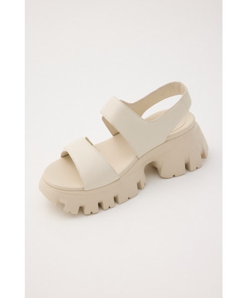 STACCATO（スタッカート）の「Ｗベルトラギットソールサンダル（サンダル・レディース・ホワイト/ブラウン・24.5cm/22.5cm/23cm/23.5cm/24cm）」の16枚目の写真
