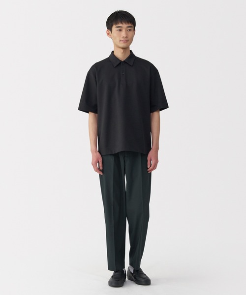 無印良品（ムジルシリョウヒン）の「紳士　風を通すタックテーパードパンツ（その他パンツ・メンズ・ブラウン系/ブラック/ダークネイビー・L/M/S/XL）」の4枚目の写真