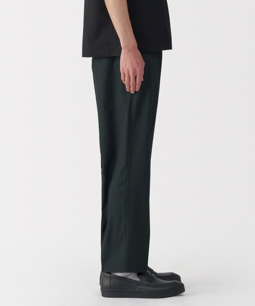 無印良品（ムジルシリョウヒン）の「紳士　風を通すタックテーパードパンツ（その他パンツ・メンズ・ブラウン系/ブラック/ダークネイビー・L/M/S/XL）」の5枚目の写真