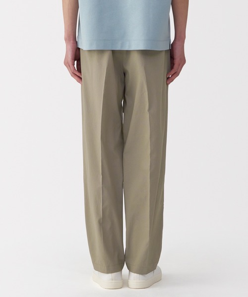 無印良品（ムジルシリョウヒン）の「紳士　風を通すタックテーパードパンツ（その他パンツ・メンズ・ブラウン系/ブラック/ダークネイビー・L/M/S/XL）」の15枚目の写真