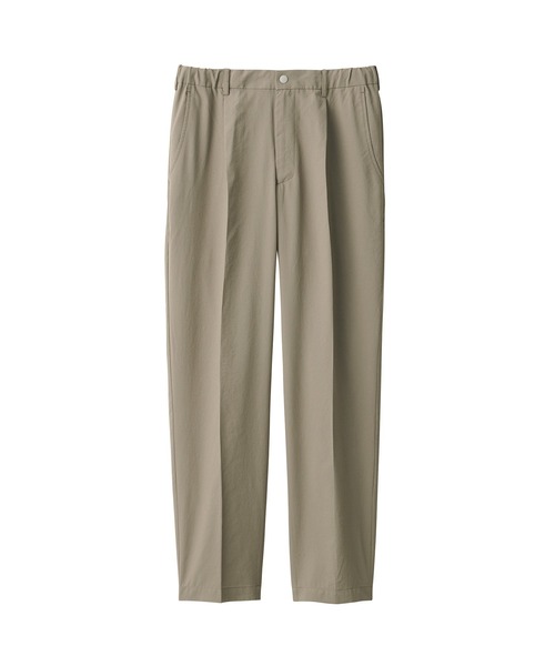 無印良品（ムジルシリョウヒン）の「紳士　風を通すタックテーパードパンツ（その他パンツ・メンズ・ブラウン系/ブラック/ダークネイビー・L/M/S/XL）」の20枚目の写真