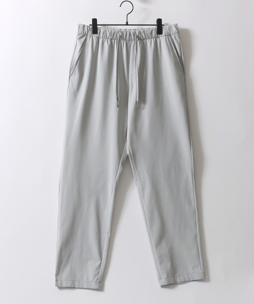 SITRY（シトリー）の「COOL THROUGH Function Pants/接触冷感 速乾 イージーパンツ テーパードパンツ セットアップ対応（その他パンツ・メンズ・チャコール/サックスブルー/ブラック/ライトグレー・LL/M/L）」の7枚目の写真