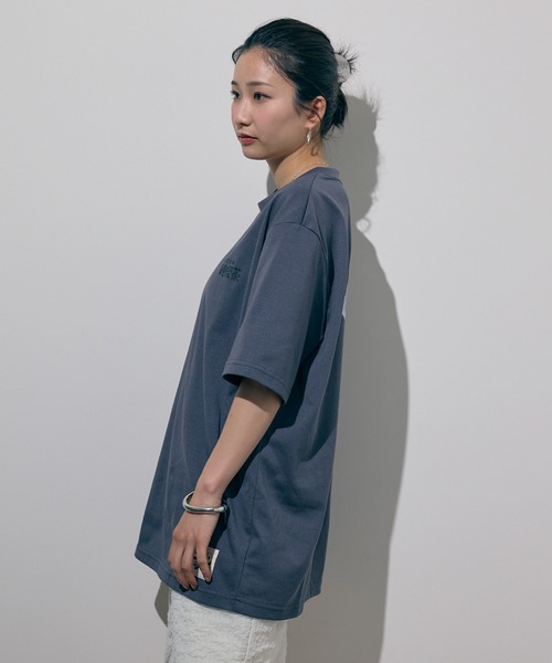 KANSAI YAMAMOTO HOMME（カンサイヤマモトオム）の「【KANSAI YAMAMOTO HOMME/カンサイヤマモトオム】KANSAI JAPAN PUDDING A LA MODE バックプリントデザイン半袖Tシャツ（Tシャツ/カットソー・メンズ・ホワイト/チャコールグレー・LARGE/MEDIUM）」の4枚目の写真