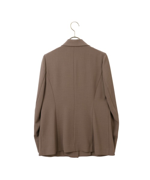 AOYAMA（アオヤマ）の「【UVカット】〈２点セット〉コスパアイテム！テーラードジャケット＋ワイドパンツ/チャコールグレー/モカ｜通勤＆オフィス＆入卒＆セレモニー＆オケージョン｜自宅で洗える・ストレッチ・防シワ・吸汗速乾｜（スーツセット・レディース・モカ/チャコールグレー・M/L/LL）」の19枚目の写真