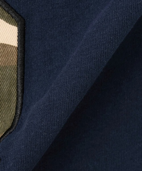 and D. petit main（アンドディープティマイン）の「【綿100%】ナンバリングワイド半T（Tシャツ/カットソー・キッズ・ライム/ネイビー/ホワイト・110cm/120cm/130cm/140cm/150cm/100cm/90cm）」の16枚目の写真