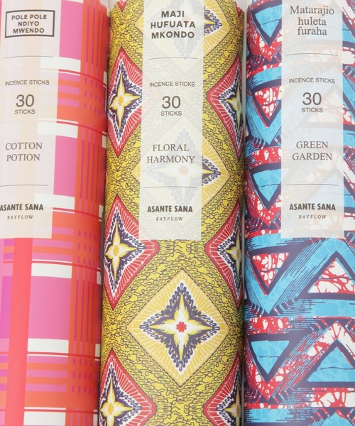 BAYFLOW（ベイフロー）の「【ASANTE SANA】インセンススティック30本入り（ルームフレグランス/お香・レディース・ブルー/ピンク/イエロー・0）」の12枚目の写真