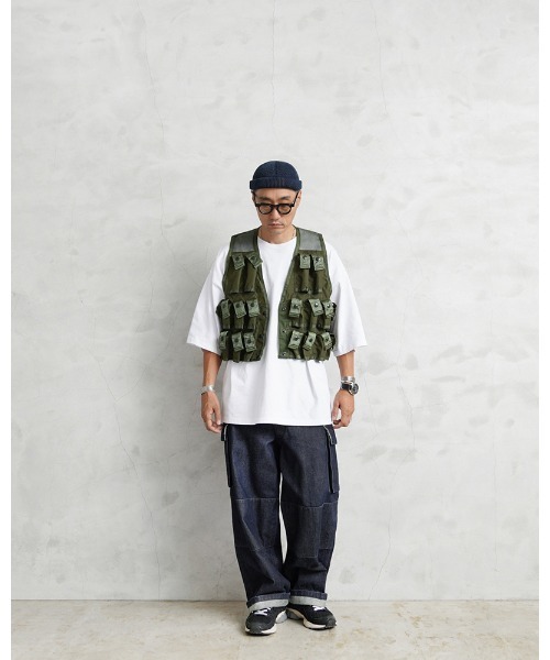 MILITARY(ミリタリー)の「実物 新品 デッドストック 米軍 グレネード キャリア ベスト(ベスト・メンズ・オリーブ・MEDIUM)」の9枚目の写真