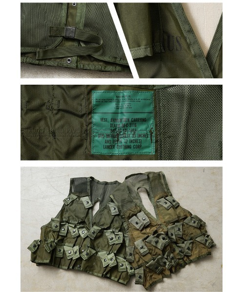 実物 新品 デッドストック 米軍 グレネード キャリア ベスト
