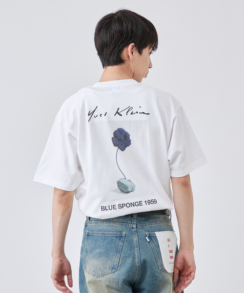HEAR MY NAME（ヒアマイネーム）の「HEAR MY NAME別注 Yves Klein / イヴ・クライン アートTシャツ 白（Tシャツ/カットソー・メンズ・ホワイト・MEDIUM/LARGE）」の5枚目の写真