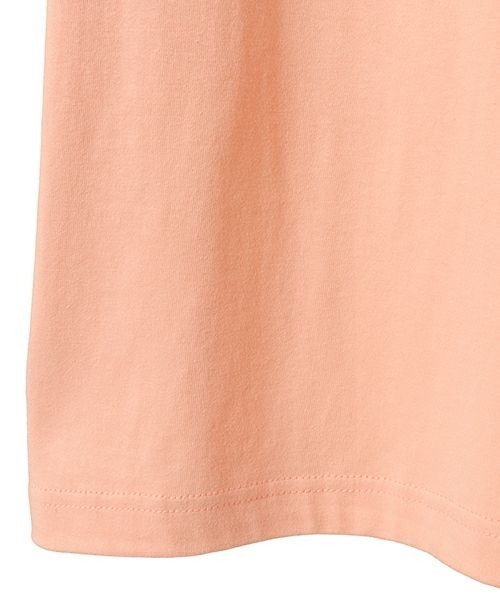 Candy Stripper（キャンディストリッパー）の「【MARRONCREAM】CETTE JOLIE FILLE Tシャツ（Tシャツ/カットソー・レディース・サーモンピンク/ライトベージュ・FREE）」の6枚目の写真