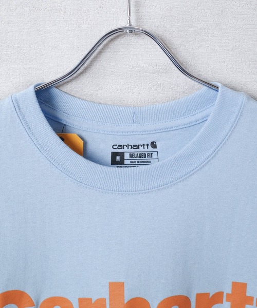 Carhartt(カーハート)の「【T11】【CARHARTT/カーハート】RELAXED FIT HEAVYWEIGHT SHORT-SLEEVE POCKET OUTDOORS GRAPHIC T-SHIRT(Tシャツ/カットソー・メンズ・グレー/サックスブルー/ブラウン・SMALL/MEDIUM/LARGE/X-LARGE)」の5枚目の写真