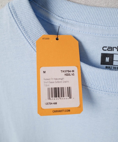 Carhartt(カーハート)の「【T11】【CARHARTT/カーハート】RELAXED FIT HEAVYWEIGHT SHORT-SLEEVE POCKET OUTDOORS GRAPHIC T-SHIRT(Tシャツ/カットソー・メンズ・グレー/サックスブルー/ブラウン・SMALL/MEDIUM/LARGE/X-LARGE)」の9枚目の写真