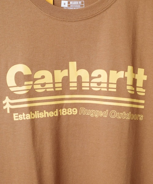 Carhartt(カーハート)の「【T11】【CARHARTT/カーハート】RELAXED FIT HEAVYWEIGHT SHORT-SLEEVE POCKET OUTDOORS GRAPHIC T-SHIRT(Tシャツ/カットソー・メンズ・グレー/サックスブルー/ブラウン・SMALL/MEDIUM/LARGE/X-LARGE)」の16枚目の写真
