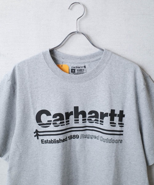 Carhartt(カーハート)の「【T11】【CARHARTT/カーハート】RELAXED FIT HEAVYWEIGHT SHORT-SLEEVE POCKET OUTDOORS GRAPHIC T-SHIRT(Tシャツ/カットソー・メンズ・グレー/サックスブルー/ブラウン・SMALL/MEDIUM/LARGE/X-LARGE)」の21枚目の写真