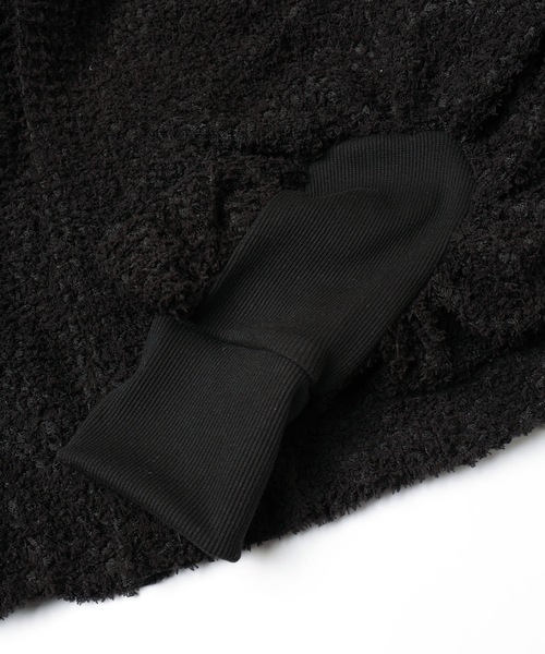 mintdesigns（ミントデザインズ）の「FEATHER LACE BLOUSON（ブルゾン・レディース・ブラック/ホワイト・ONESIZE）」の20枚目の写真