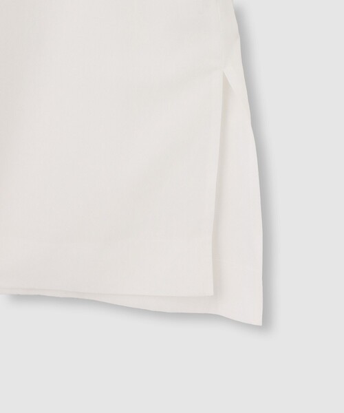 allureville（アルアバイル）の「ダンガリーバンドカラーシャツ（シャツ/ブラウス・レディース・オフホワイト/ブラック/オレンジ・2）」の13枚目の写真