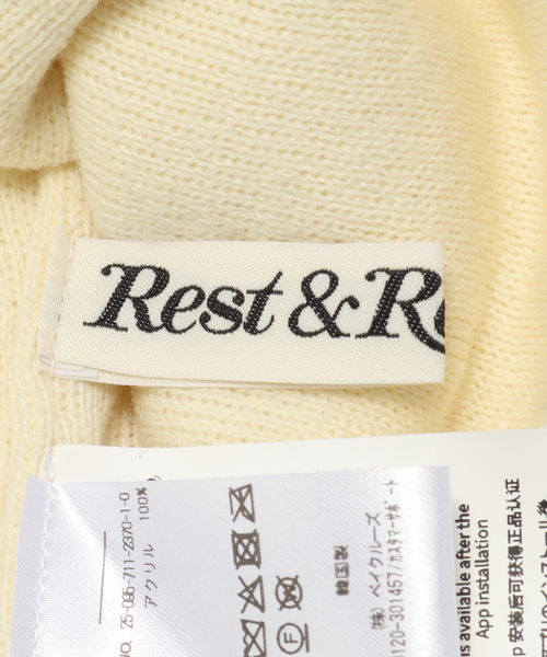 セール】【Rest&Recreation/レストアンドレクリエーション