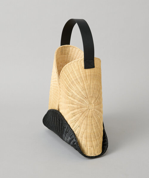 BEARDSLEY（ビアズリー）の「ラタンサークルバッグ（かごバッグ・レディース・サンドベージュ・FREE）」の6枚目の写真