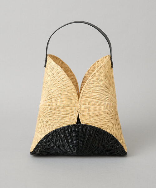 BEARDSLEY（ビアズリー）の「ラタンサークルバッグ（かごバッグ・レディース・サンドベージュ・FREE）」の7枚目の写真