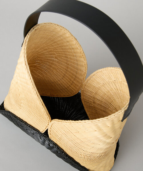 BEARDSLEY（ビアズリー）の「ラタンサークルバッグ（かごバッグ・レディース・サンドベージュ・FREE）」の8枚目の写真