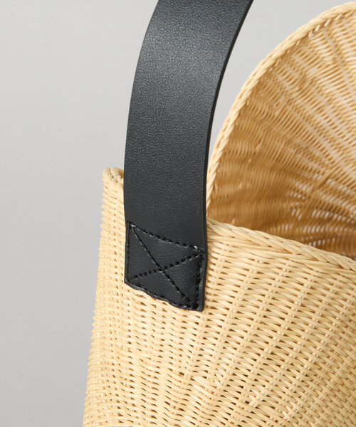 BEARDSLEY（ビアズリー）の「ラタンサークルバッグ（かごバッグ・レディース・サンドベージュ・FREE）」の9枚目の写真