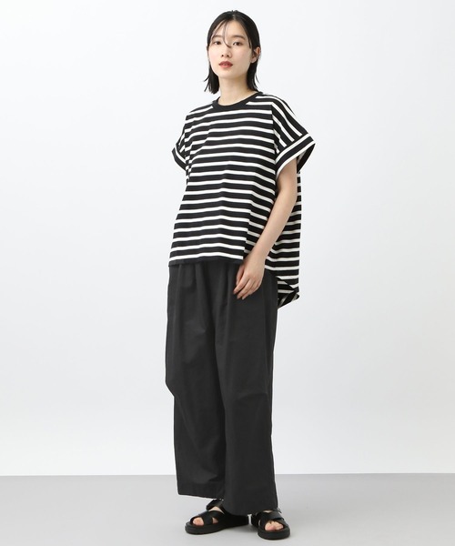 セール】《natural by clip》コットンリネンコクーンパンツ