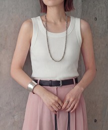 STYLE DELI（スタイルデリ）の「【Made in JAPAN】太めバインダーリブタンクトップ（タンクトップ）」