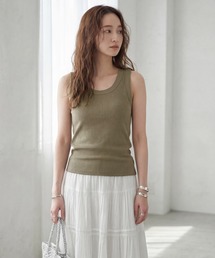 STYLE DELI | 【Made in JAPAN】太めバインダーリブタンクトップ(タンクトップ)