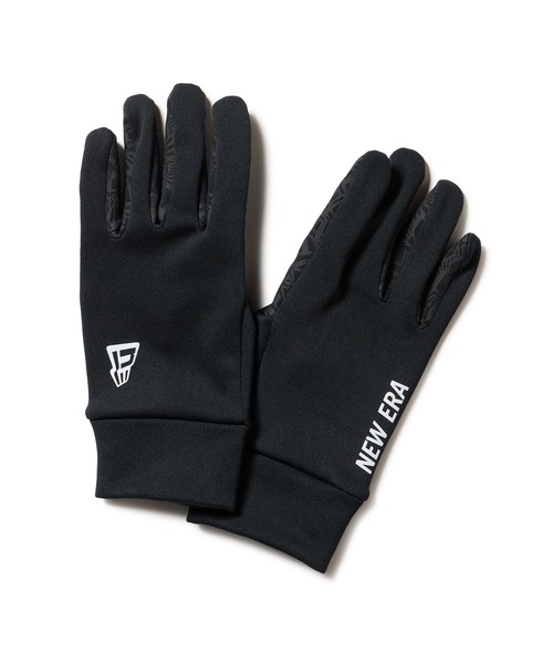 NEW ERA（ニューエラ）の「ニューエラ 手袋 グローブ ブランドロゴ（手袋・メンズ・ブラック系1/ブラック系/ブラック・XL/L/M/S）」の2枚目の写真