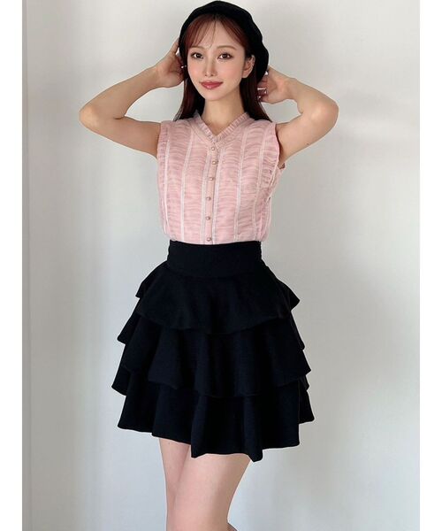 RESEXXY(リゼクシー)の「シャーリングボリュームトップス(その他トップス・レディース・アイボリー/ピンク/ブラック・FREE)」の14枚目の写真