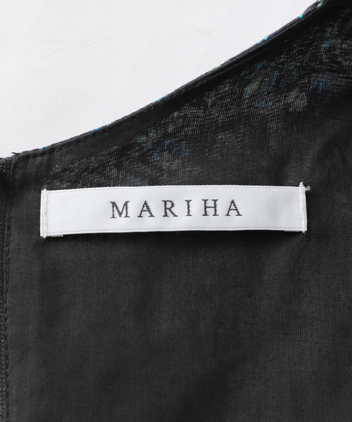 MARIHA(マリハ)の「MARIHA/マリハ マドモアゼルのドレス 半袖(プリント)(ワンピース・レディース・ネイビー・34)」の4枚目の写真