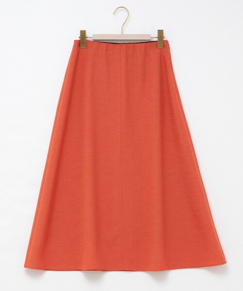 NOLLEY’S Sophi（ノーリーズソフィ）の「ウォッシャブル麻調フレアスカート（スカート・レディース・オレンジ/チャコールグレー/グレイッシュベージュ・38/36）」の22枚目の写真