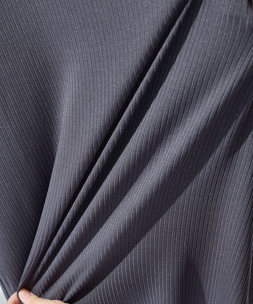 ABAHOUSE（アバハウス）の「【スクエアネック】ストレッチ テレコ タンクトップ（タンクトップ・メンズ・ホワイト/ブラック/チャコールグレー/ブルー・46/48）」の6枚目の写真