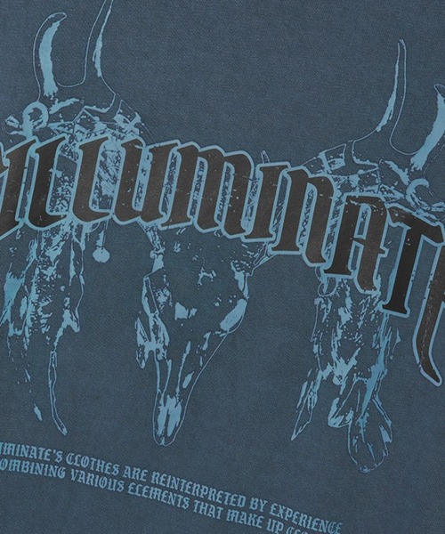 F.ILLUMINATE（フィルミネイト）の「【UNISEX】Filluminate／Zodiac T（Tシャツ/カットソー・レディース・ネイビー/チャコール・MEDIUM/LARGE/SMALL）」の9枚目の写真