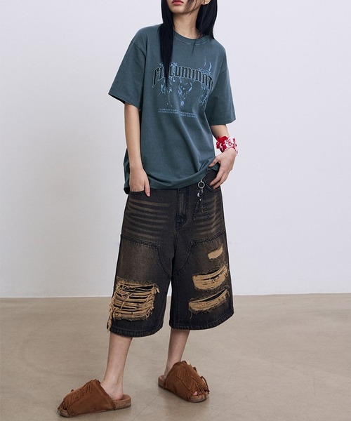 F.ILLUMINATE（フィルミネイト）の「【UNISEX】Filluminate／Zodiac T（Tシャツ/カットソー・レディース・ネイビー/チャコール・MEDIUM/LARGE/SMALL）」の11枚目の写真