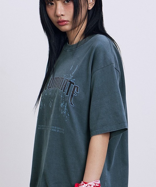 F.ILLUMINATEのGalaxy Symbol Logo T-Shirt 全2色 F.ILLUMINATEのGalaxy Symbol Logo T-Shirt 全2色 (F.ILLUMINATE