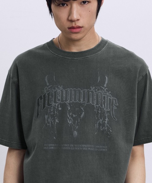 F.ILLUMINATEのGalaxy Symbol Logo T-Shirt 全2色 Galaxy Symbol Logo T-Shirt-White | ファッション通販サイト NUGU