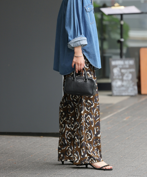 JOURNAL STANDARD relume（ジャーナルスタンダード　レリューム）の「レオパードプリントパンツ（その他パンツ・レディース・ブラウン/ボルドー・FREE）」の14枚目の写真