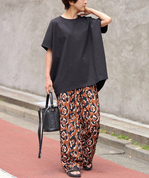 JOURNAL STANDARD relume（ジャーナルスタンダード　レリューム）の「レオパードプリントパンツ（その他パンツ・レディース・ブラウン/ボルドー・FREE）」の16枚目の写真