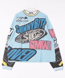littlesunnybite/リトルサニーバイト/racer long tee（Tシャツ