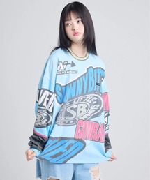 リトルサニーバイト stitch puff sleeve sweat top Little sunny bite（リトルサニーバイト）の「LittleSunnyBite/リトル