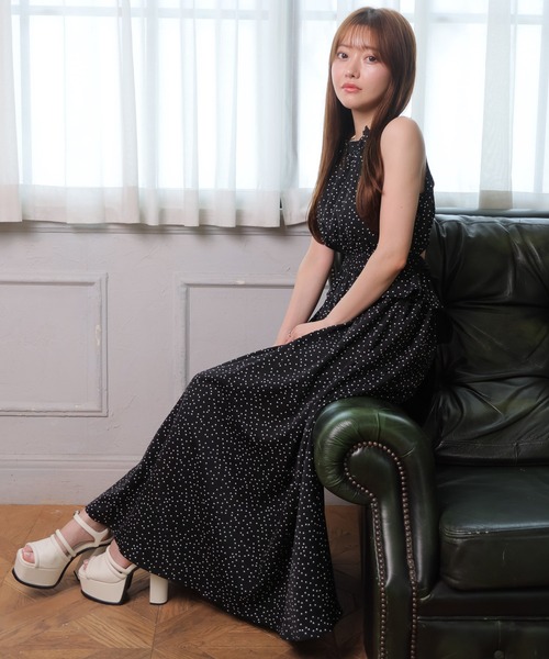 LIP SERVICE（リップサービス）｜ フェザーチェックアンサンブルロング