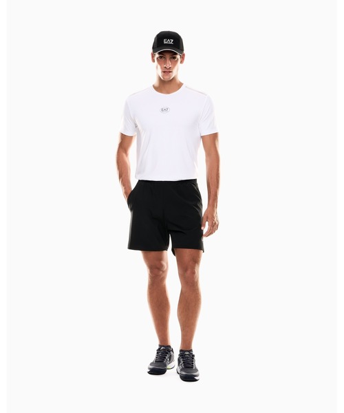 EMPORIO ARMANI EA7（エンポリオアルマーニイーエーセブン）の「【エンポリオ アルマーニ EA7】Tennis Pro ショートパンツ VENTUS7テクニカルファブリック（その他パンツ・メンズ・ブルーグリーン/ブラック/ネイビー/ボルドー・LARGE/MEDIUM/SMALL/X-LARGE/X-SMALL）」の8枚目の写真