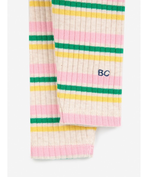 BOBO CHOSES（ボボショーズ）の「Bobo Choses Striped leggings（レギンス/スパッツ・キッズ・マルチ・18MONTH/12MONTH/24MONTH/3MONTH/6MONTH）」の2枚目の写真