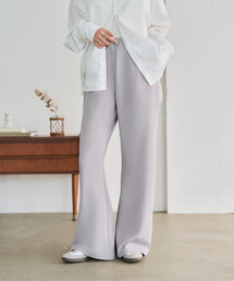 KOBE LETTUCE（コウベレタス）の「[ 選べる4サイズ ] 錯覚美脚ストレッチワイドパンツ（その他パンツ）」