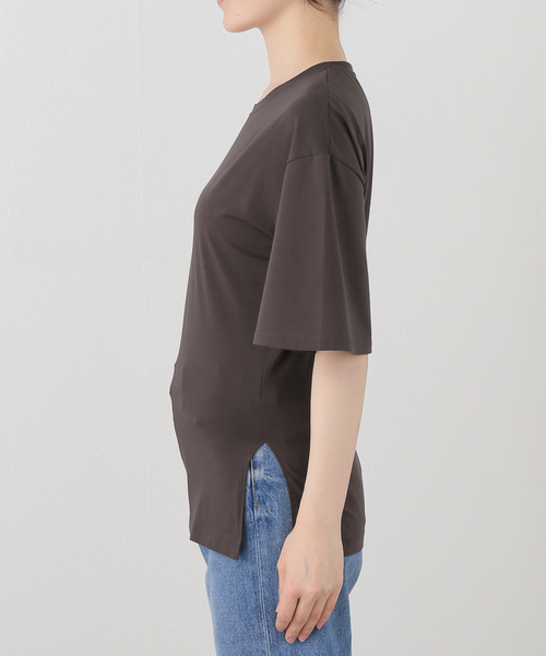 【値下げ】Plage SIDE SLIT NUANCE Tシャツ セール】SIDE SLIT NUANCE Tシャツ（Tシャツ/カットソー