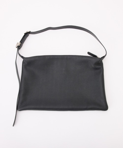 PAPILLONNER（パピヨネ）の「スリムレザーショルダーバッグ（ショルダーバッグ・レディース・ベージュ/ブラック・FREE）」の16枚目の写真